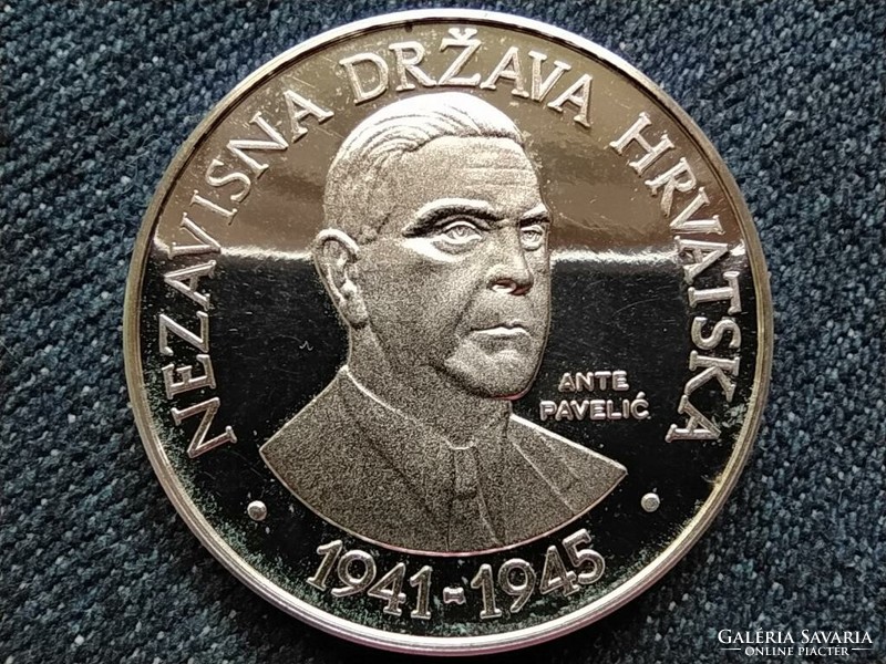 Horvátország Az UHRO 50. évfordulója ezüst 100 kuna 1979 (id63063)