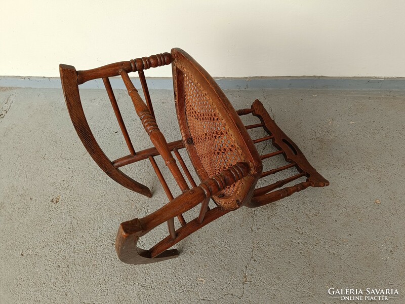 Antik thonet gyermek bútor gyerek szék hintaszék 421 8107
