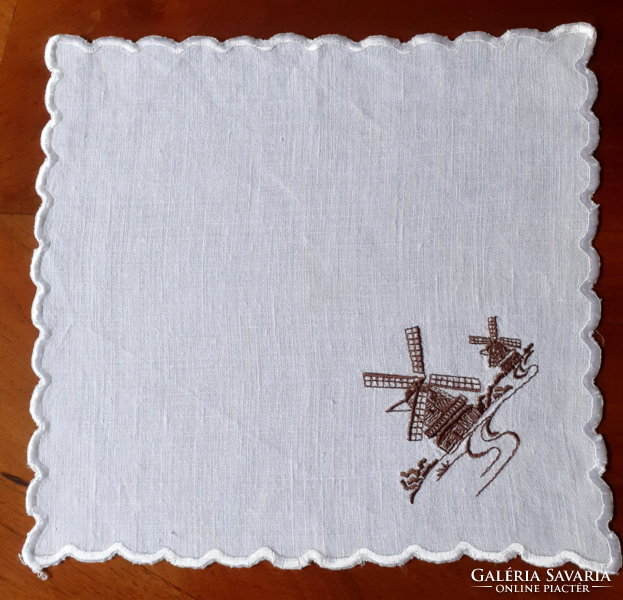 6 Pcs. Windmill textile napkin 25x25 cm
