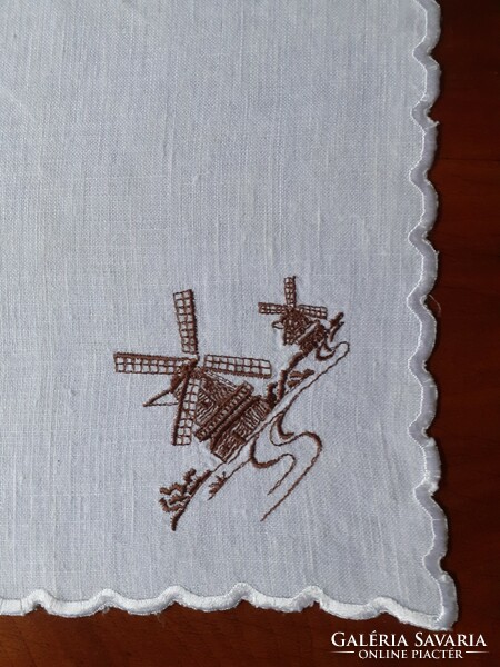 6 Pcs. Windmill textile napkin 25x25 cm