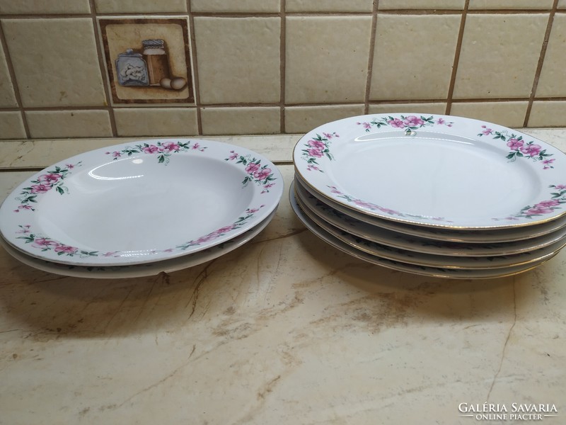 Alföldi porcelain plate 2+5 pieces for sale! Tableware for replacement