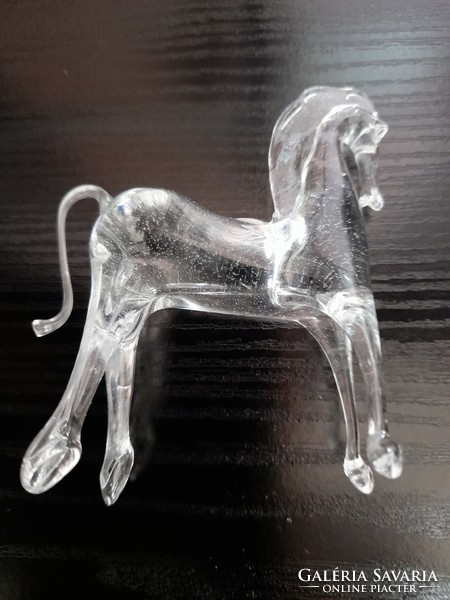 Murano glass horse