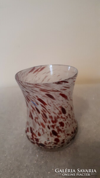 Mranoi handmade blown glass vase
