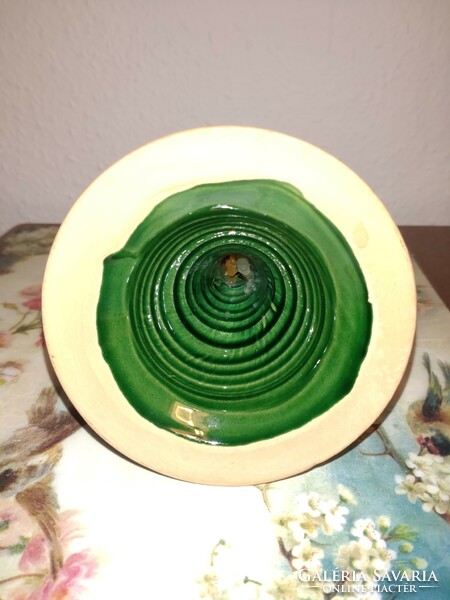 Craft ceramic candle holder