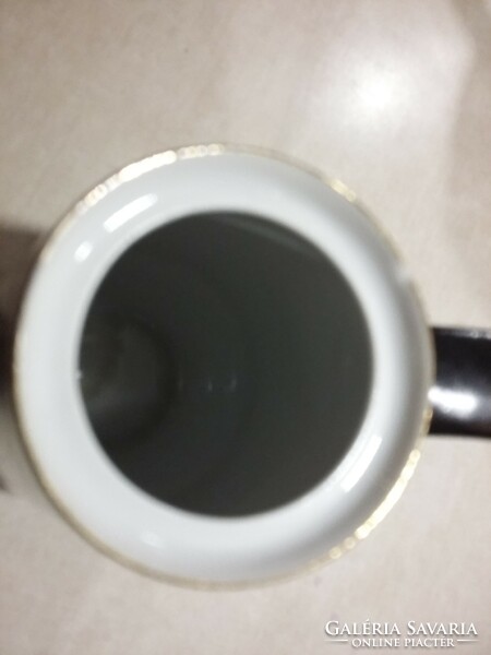 Hollóházi kávé kiöntő kanna kancsó