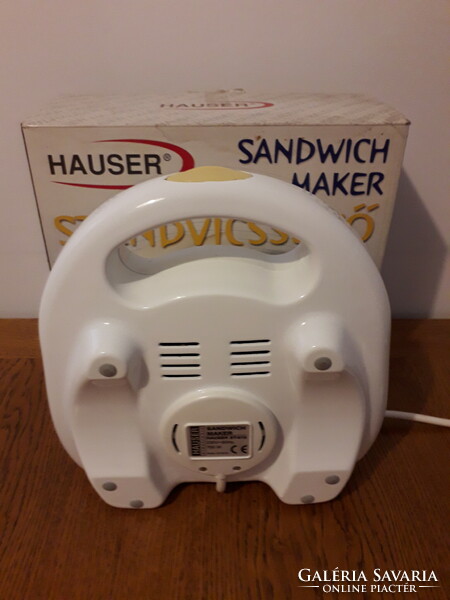 Hardly used hauser electronic st-610 sandwich maker