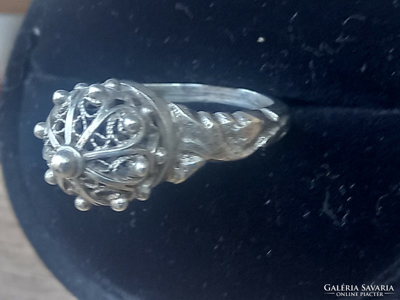 Antik ezüst női gyűrű!