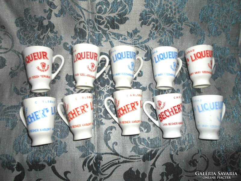 10 becher liqueur (carlsbad) short-drink liqueur glasses -600/pc