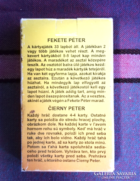 Retro Fekete Péter kártyajáték - The Simpsons -