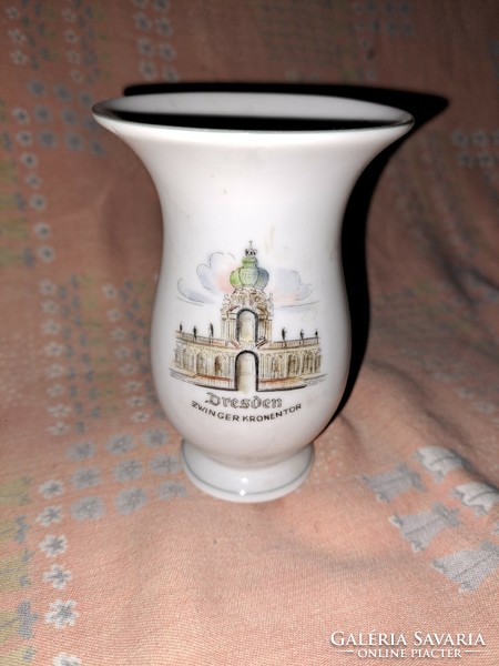 Porcelán váza Dresden