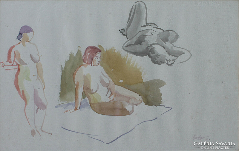 Zoltán Bodor: nudes