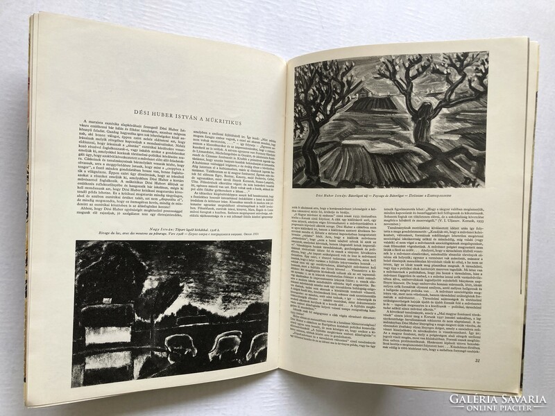 The November 1968 issue of Hungarian art, with works by Sándor Bortnyik and István Gádor