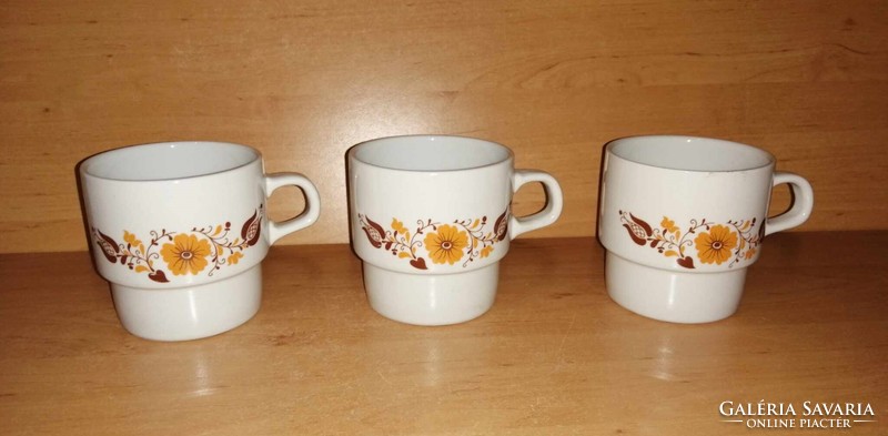 Retro lowland porcelain mug 3 pcs in one (20/d)