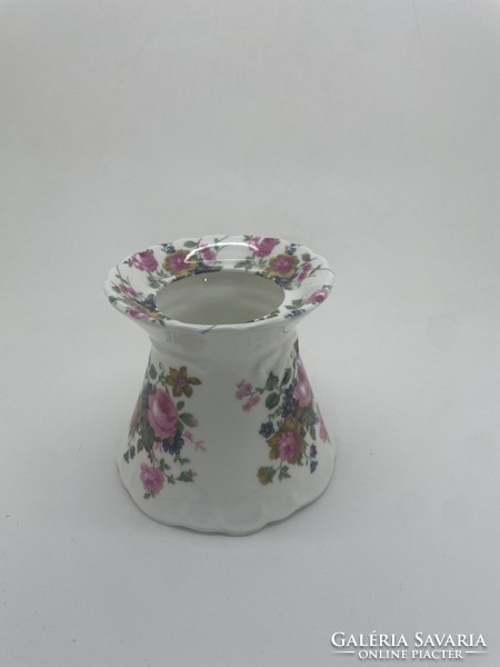 English Beverley porcelain flower vase 7cm