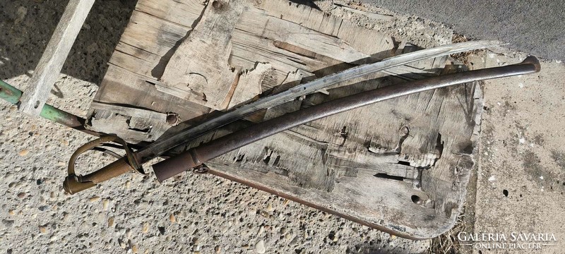 French cavalry saber, sword with the year 1823