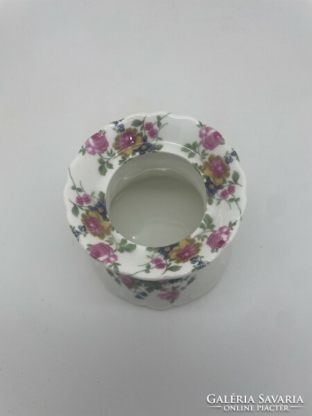 English Beverley porcelain flower vase 7cm