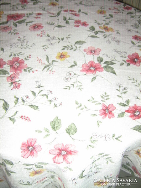 Wonderful floral woven curtain