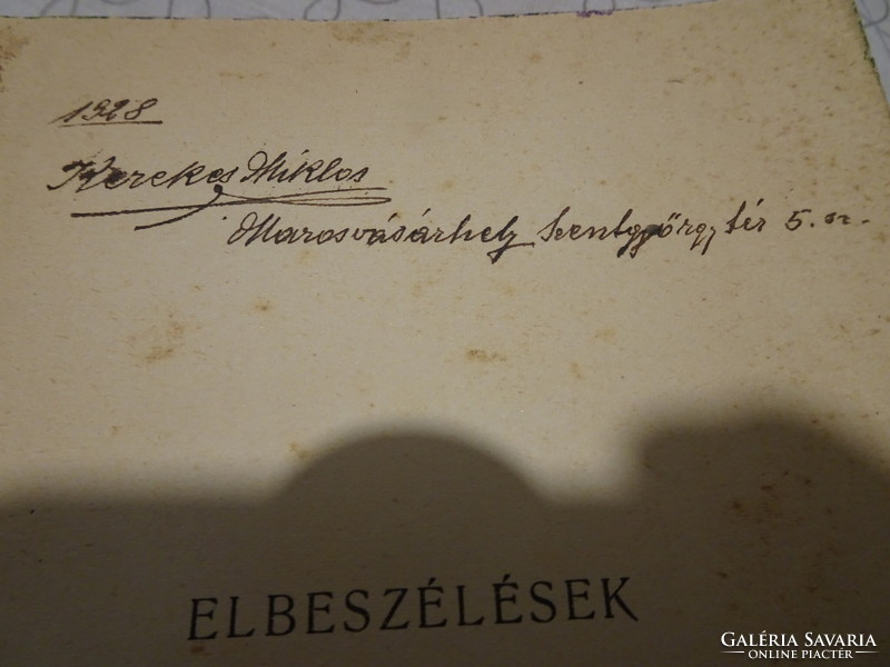 The short stories of the Transylvanian writer István Petelei (1852-1910), first edition 1912