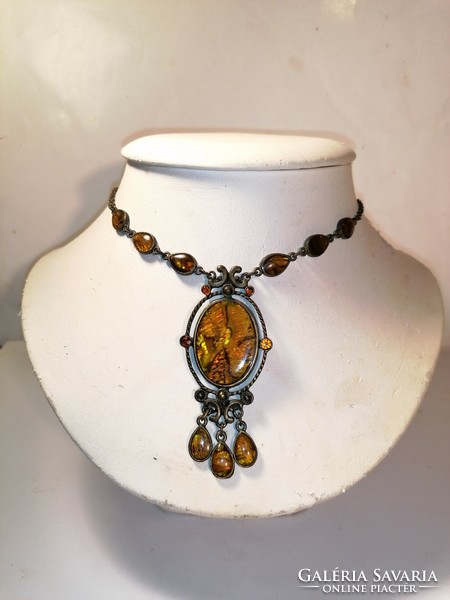 Collar with abalone shells (1001)