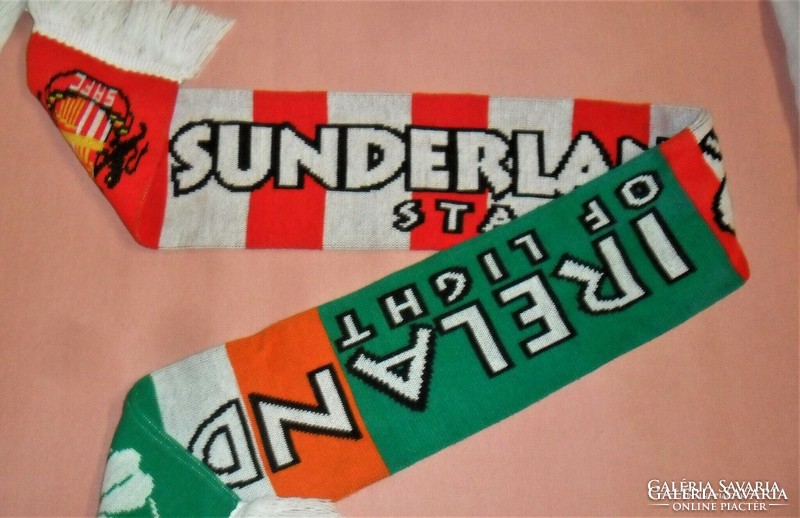 Sunderland- ireland knitted pusher/ supporter scarf.