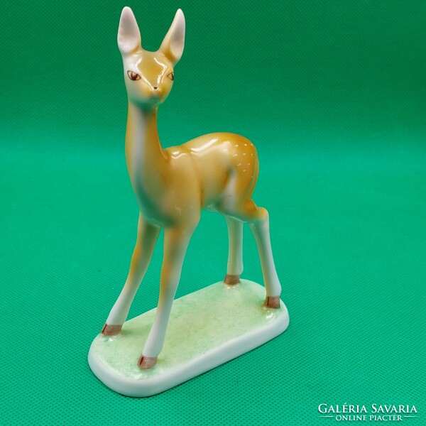 Béla Balogh hólloháza Bambi deer porcelain figurine