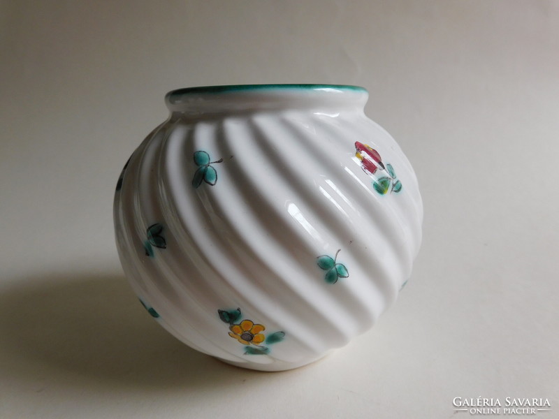 Gmundner keramik - streublumen collection (alpine flowers) spherical vase