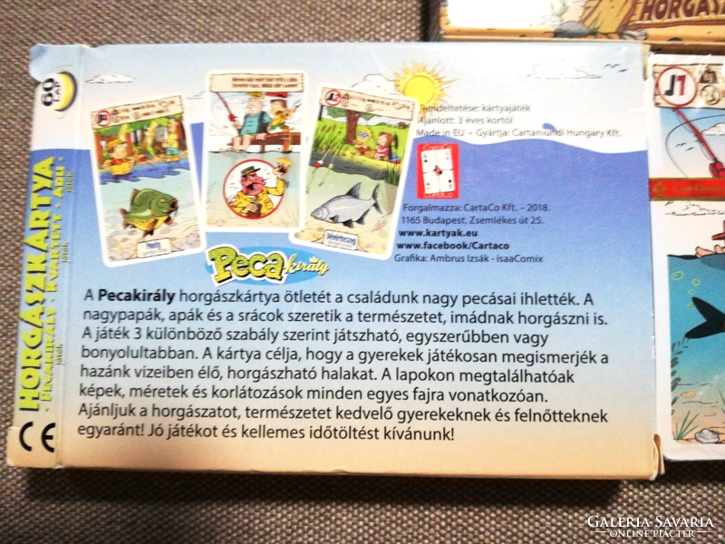 King Peca - fishing card -