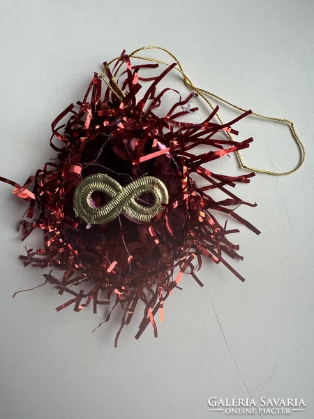 Christmas tree decoration from old and new papers
