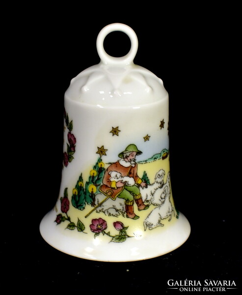 Hutschenreuther Christmas porcelain bell