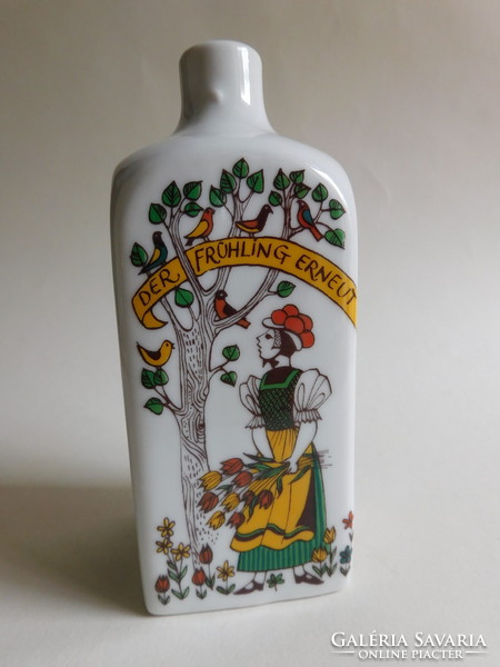 Bavaria italos palack négy évszakos dekorral - 2 dl