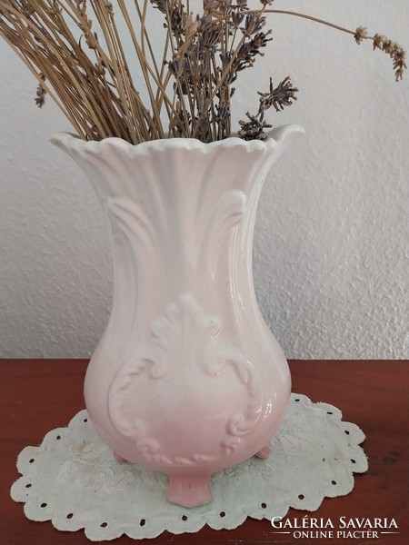 Pink porcelain vase