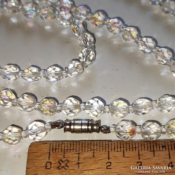 Aurora borealis 120cm necklace (eyes 7mm)