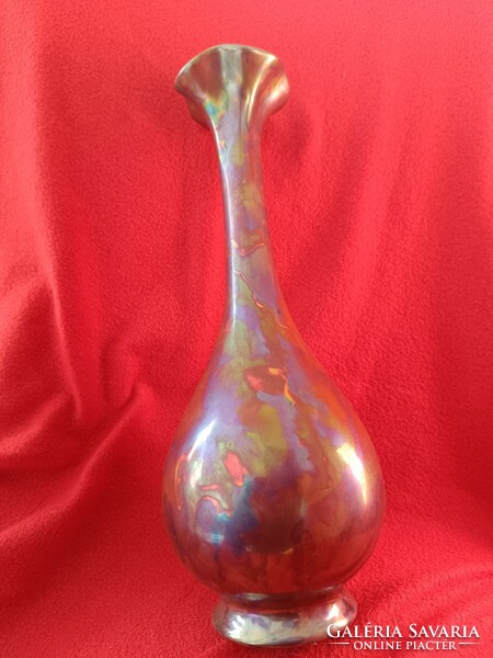 Zsolnay art nouveau studio vase