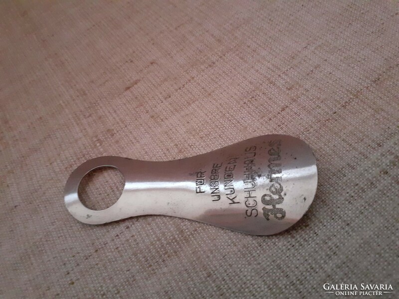 Old marked small shoe spoon