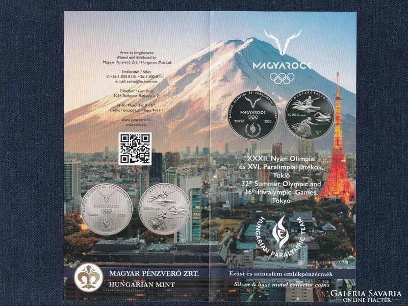 XXXII. Nyári Olimpiai XVI. Nyári Paralimpiai Játékok 2000 Forint 2021 prospektus (id67444)