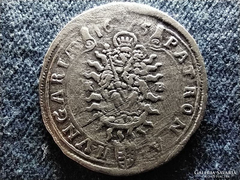 Lipót I (1657-1705) silver 15 pennies (1661-1680) 1675 kb (id57019)