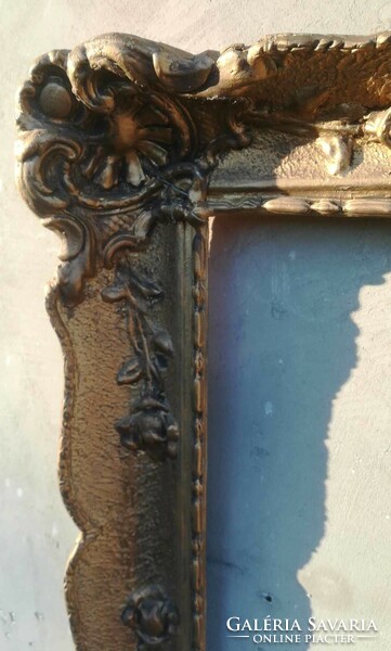 Gyönyörű àlló vagy fekvő kèpkeret tükör keret festmèny keret Blondel keret szèles aranyozott.