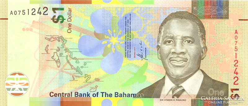 Bahamas $1 2017 oz