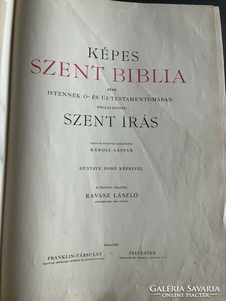 Képes Szent Biblia