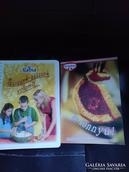 Rama-Sütemények-Desszertek+Oetker füzet.