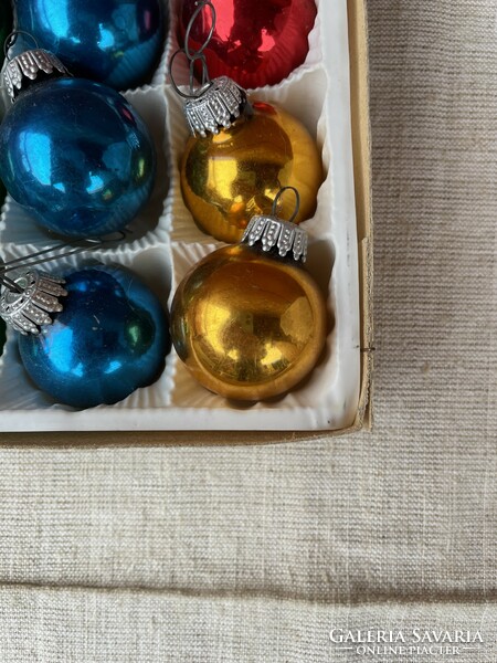 Beautiful mixed glass? Sphere Christmas tree decoration ornament package Christmas. Glass