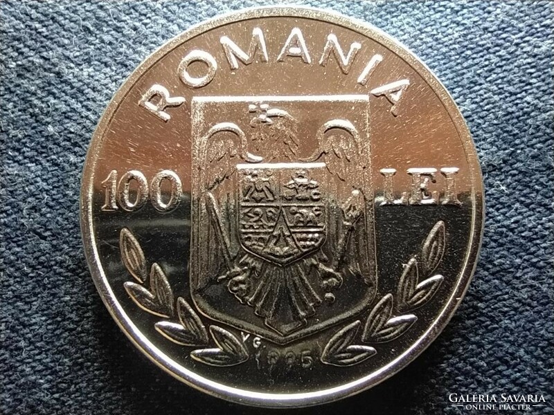 Romania fao .925 Silver 100 lei 1995 (id81116)