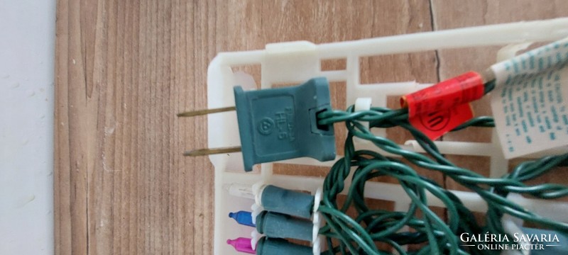 110 volt ! Retro, vintage 100 super fényes kültéri,beltéri karácsonyfa izzósor ,tesztelni nem tudom