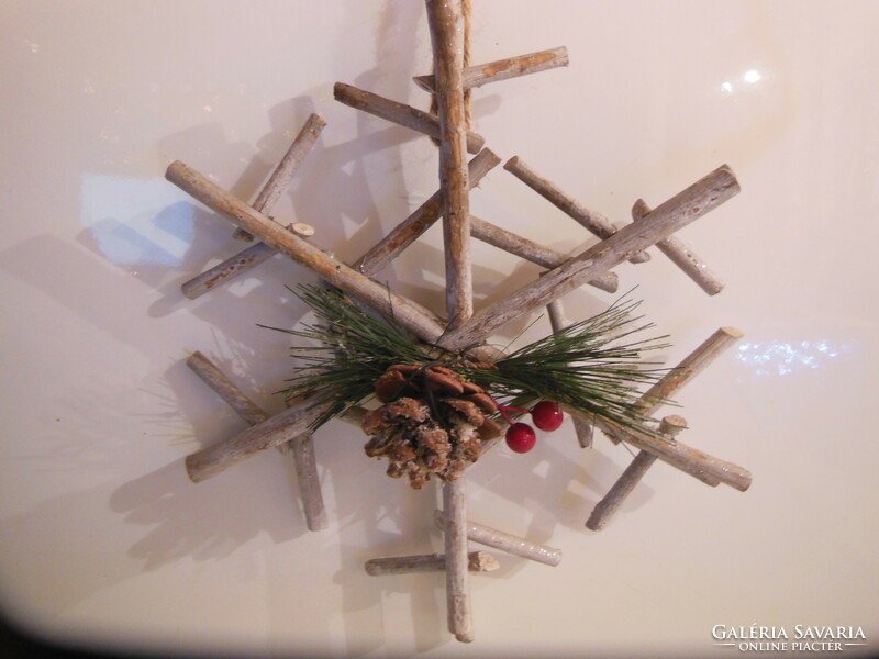 Christmas tree decoration - tree - 26 cm - star - perfect