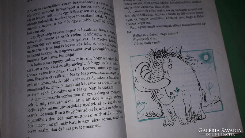 1983.Vlagyimir Mitipov :Fuf, a kismammut képes mese könyv a képek szerint MÓRA