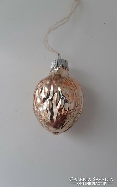 Old nut or fruit Christmas tree ornament