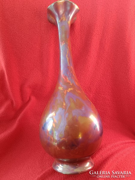 Zsolnay art nouveau studio vase