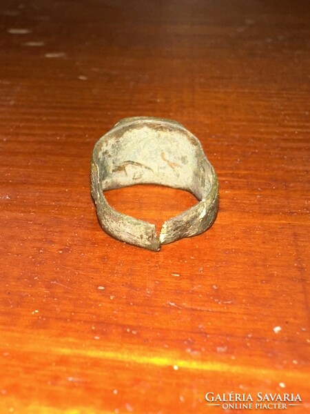 Bronze military ring 1893 2 pieces