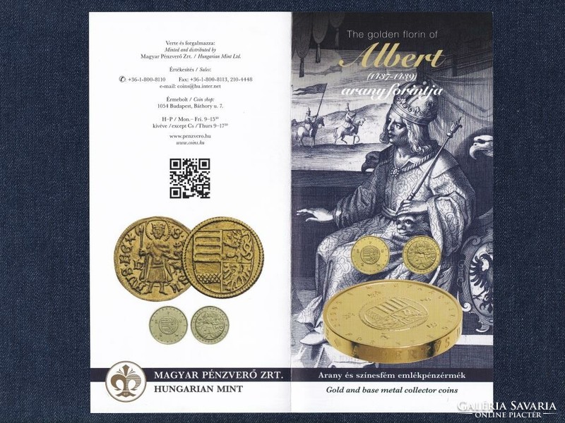 Albert aranyforintja 2000 Forint 2018 prospektus (id67455)