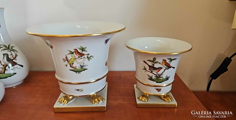 Herend rothschild nail baskets and vase collection